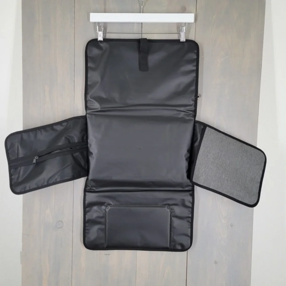 Releone‎ Portable Changing Pad Baby OS Gray Foldable Travel Clutch
